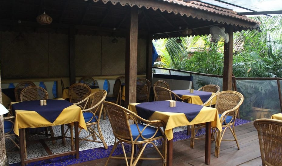 Bougainvillea Guest House Goa Restaurant