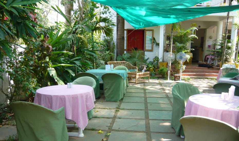Micheles Garden Guest House Goa Restaurant